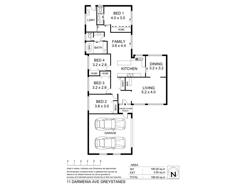 11 Darmenia Avenue, Greystanes NSW 2145 Floorplan
