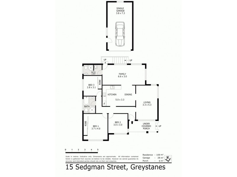 15 Sedgman Street, Greystanes NSW 2145 Floorplan