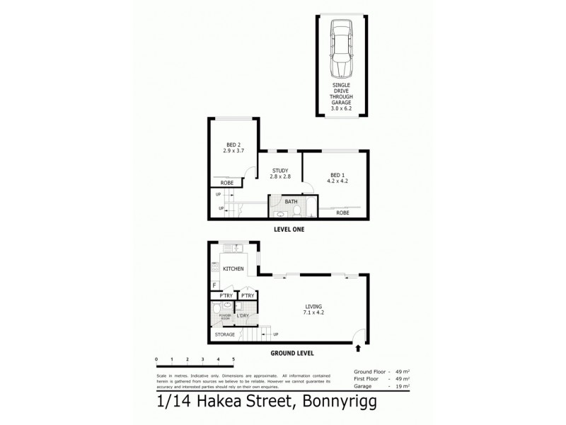 1/14 Hakea Street, Bonnyrigg NSW 2177 Floorplan
