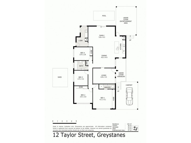 12 Taylor Street, Greystanes NSW 2145 Floorplan