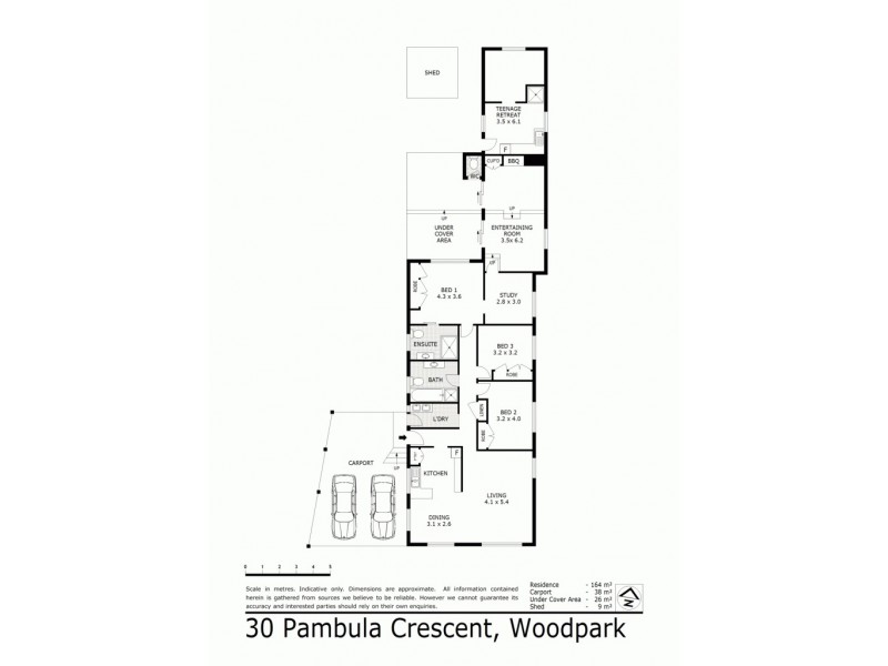 30 Pambula Crescent, Woodpark NSW 2164 Floorplan