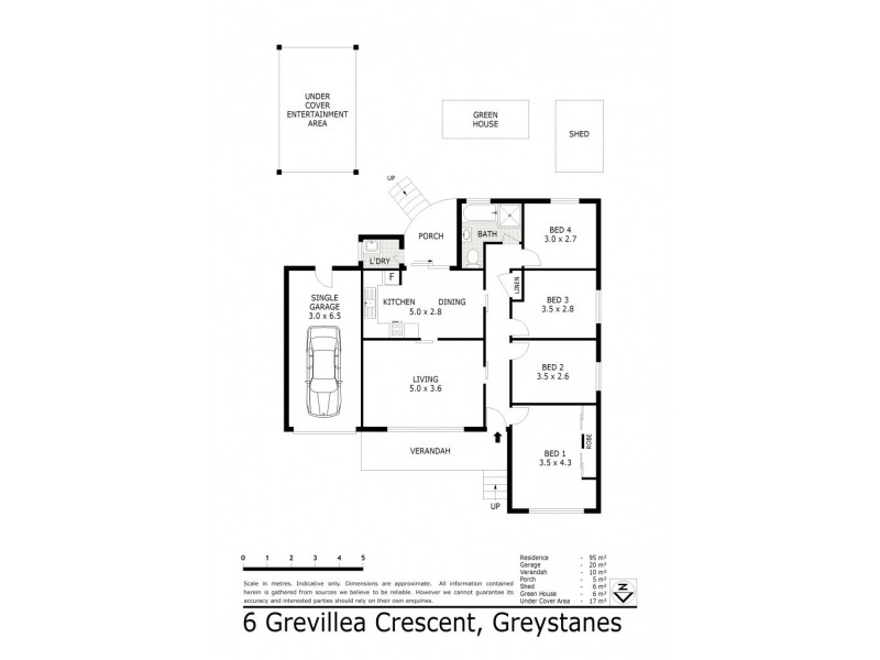 6 Grevillea Crescent, Greystanes NSW 2145 Floorplan