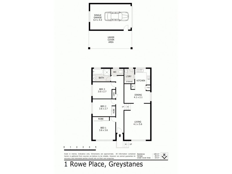 1 Rowe Place, Greystanes NSW 2145 Floorplan