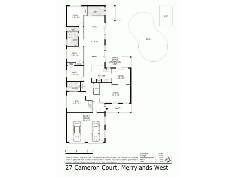 27 Cameron Court, Merrylands NSW 2160 Floorplan