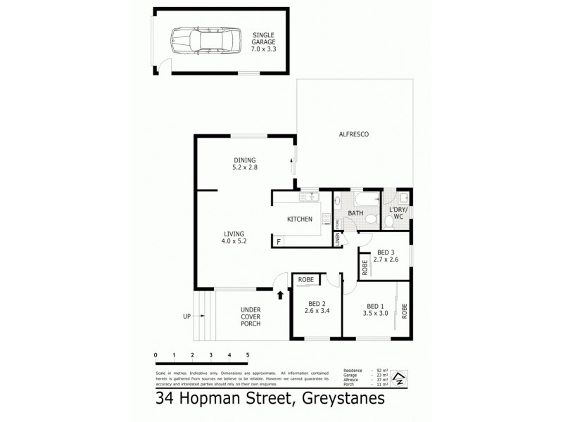 34 Hopman Street, Greystanes NSW 2145 Floorplan