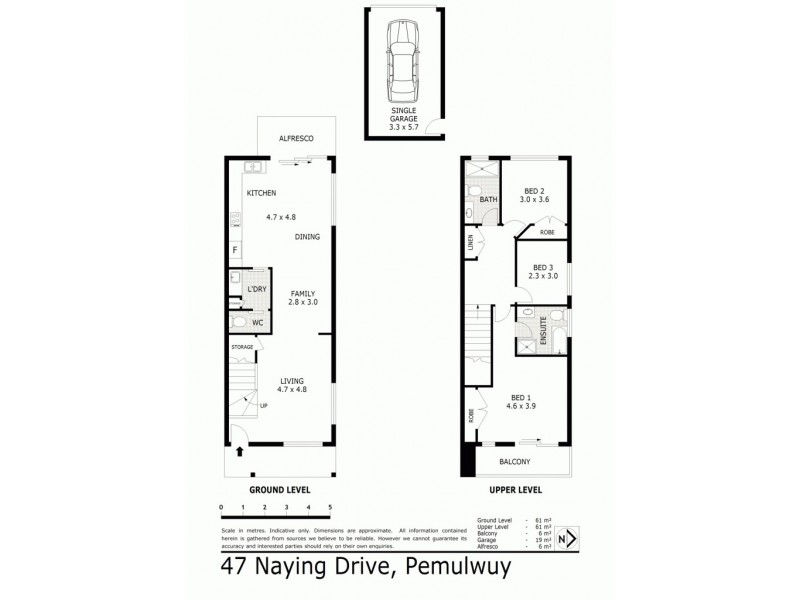 47 Naying Drive, Pemulwuy NSW 2145 Floorplan