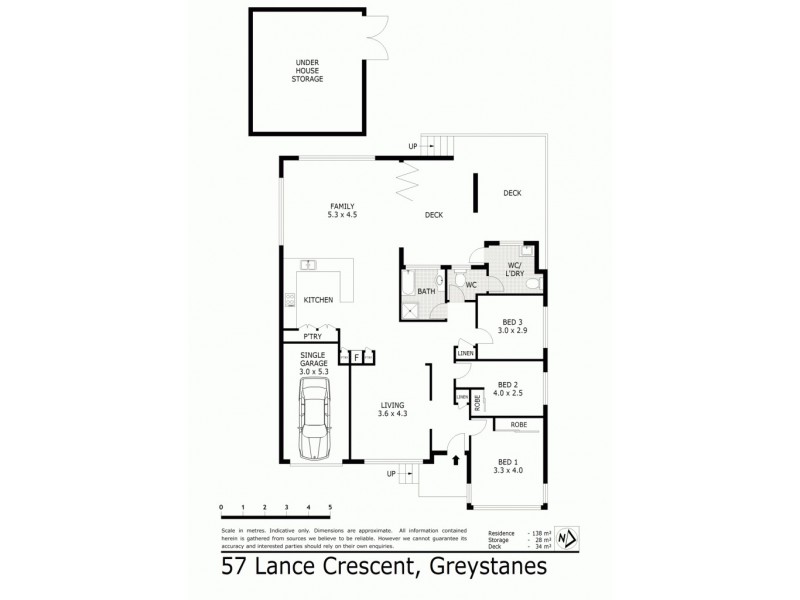 57 Lance Crescent, Greystanes NSW 2145 Floorplan