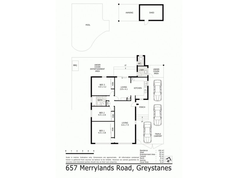 657 Merrylands Rd, Greystanes NSW 2145 Floorplan