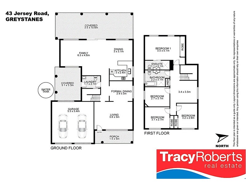 43 Jersey Rd, Greystanes NSW 2145 Floorplan