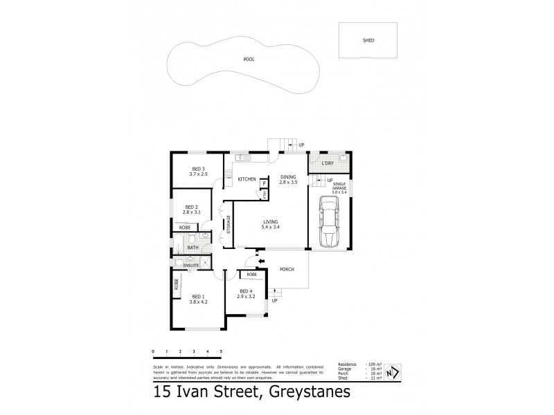 15 Ivan Street, Greystanes NSW 2145 Floorplan