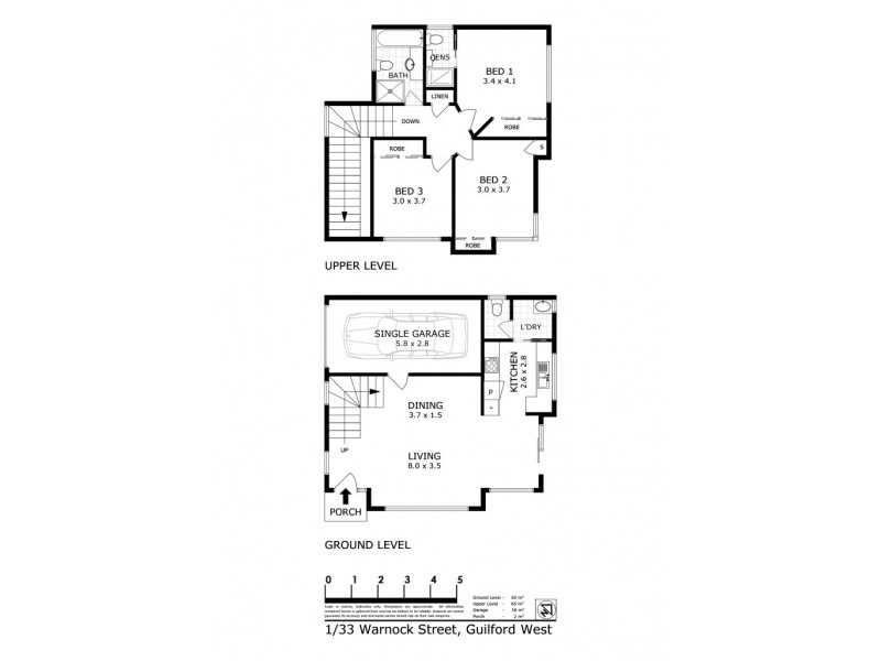 1/33 Warnock St, Guildford West NSW 2161 Floorplan