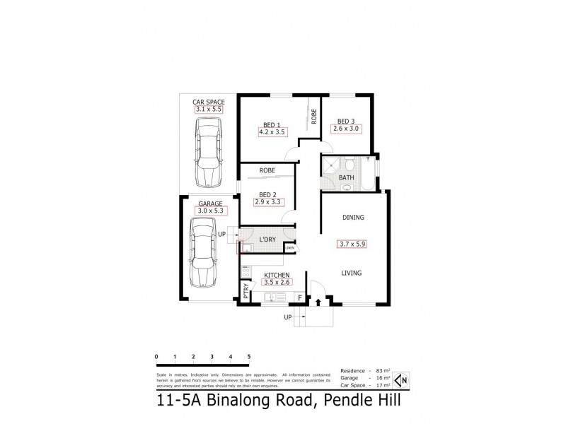 11/5A Binalong Rd, Pendle Hill NSW 2145 Floorplan