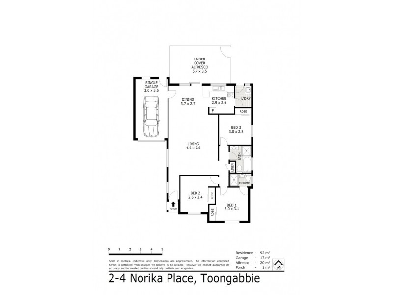 2/4 Norika Pl, Toongabbie NSW 2146 Floorplan