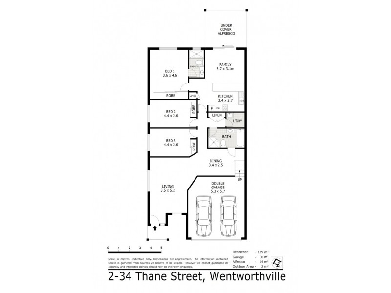 2/34 Thane St, Wentworthville NSW 2145 Floorplan