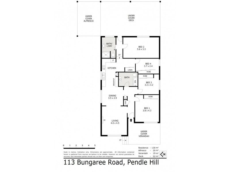 113 Bungaree Rd, Pendle Hill NSW 2145 Floorplan