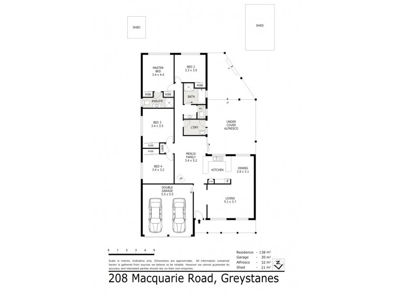208 Macquarie Rd, Greystanes NSW 2145 Floorplan