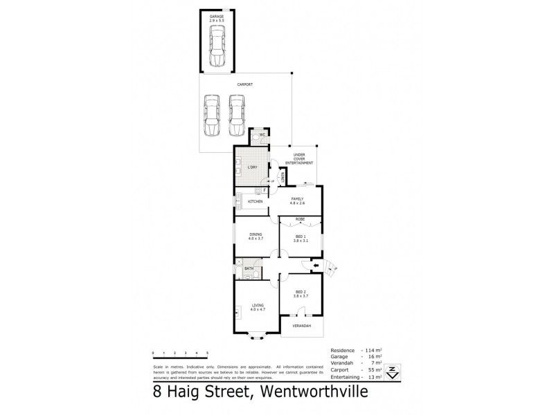 8 Haig St, Wentworthville NSW 2145 Floorplan