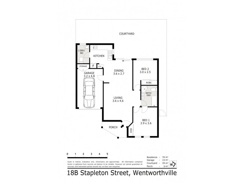 18B Stapleton Street, Wentworthville NSW 2145 Floorplan