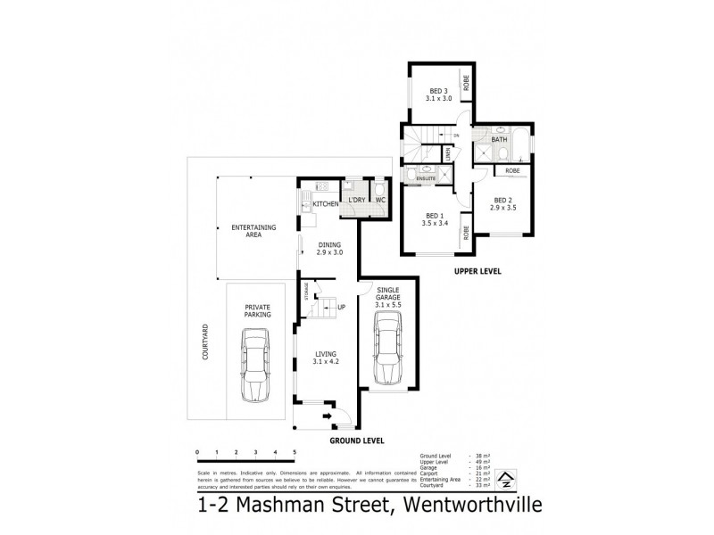 1/2 Mashman Avenue, Wentworthville NSW 2145 Floorplan