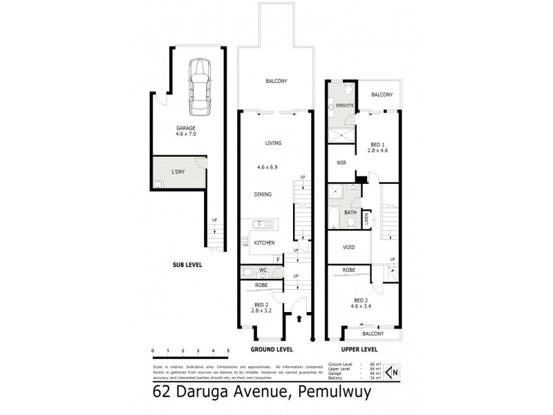 62 Daruga Ave, Pemulwuy NSW 2145 Floorplan