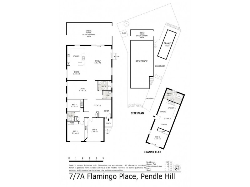 7 Flamingo Pl, Pendle Hill NSW 2145 Floorplan
