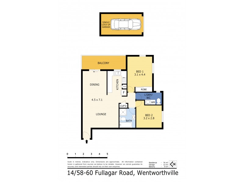 14/58-60 Fullagar Rd, Wentworthville NSW 2145 Floorplan