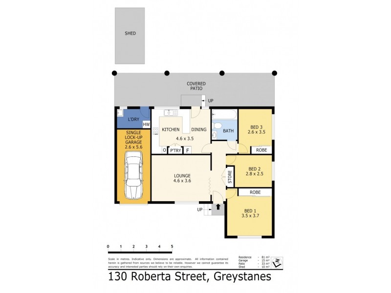 130 Roberta Street, Greystanes NSW 2145 Floorplan