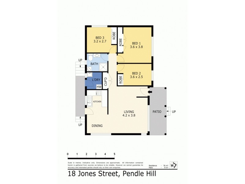 18 Jones Street, Pendle Hill NSW 2145 Floorplan