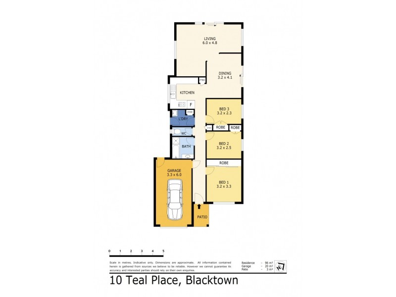 10 Teal Place, Blacktown NSW 2148 Floorplan
