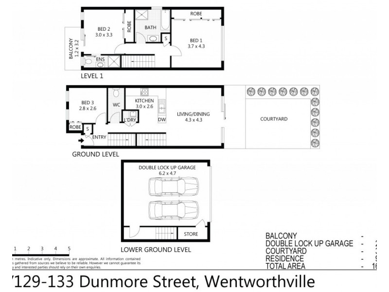 129-133 Dunmore Street, Wentworthville NSW 2145 Floorplan