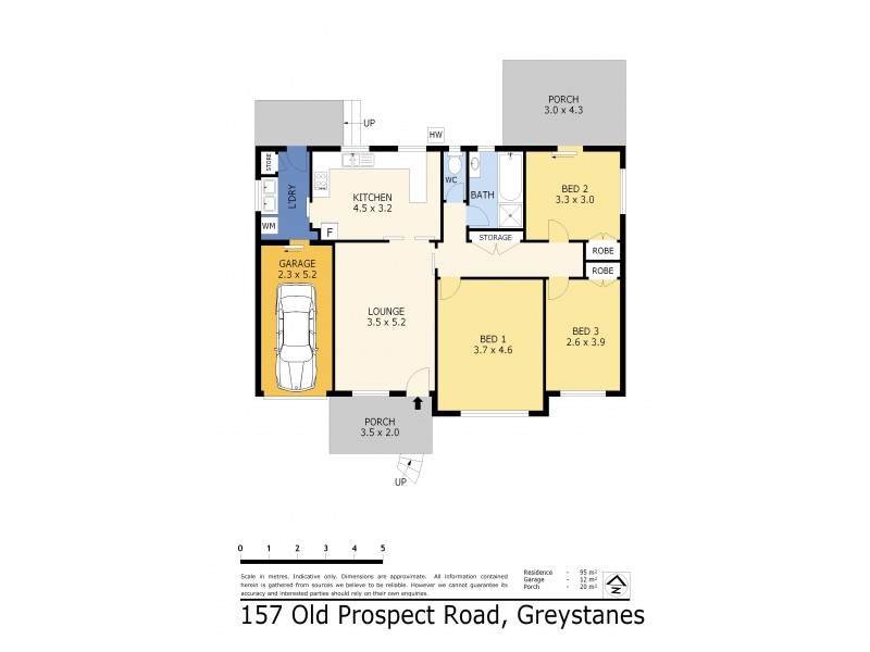 157 Old Prospect Road, Greystanes NSW 2145 Floorplan