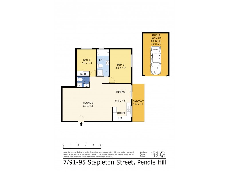 7/91-95 Stapleton Street, Pendle Hill NSW 2145 Floorplan