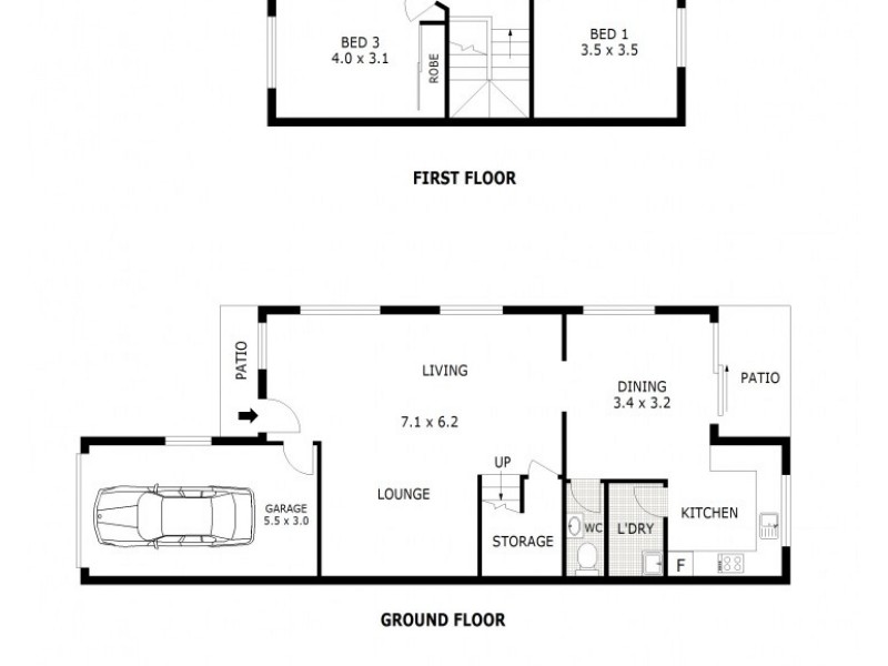 32a Monterey Street, South Wentworthville NSW 2145 Floorplan