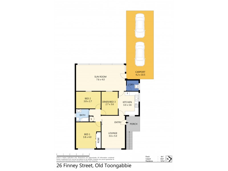 26 Finney Street, Old Toongabbie NSW 2146 Floorplan