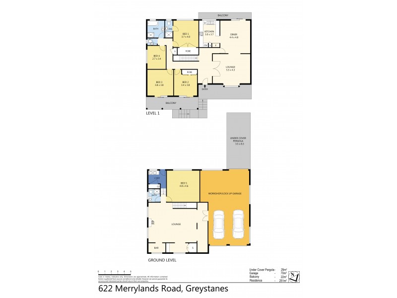 622 Merrylands Road, Greystanes NSW 2145 Floorplan