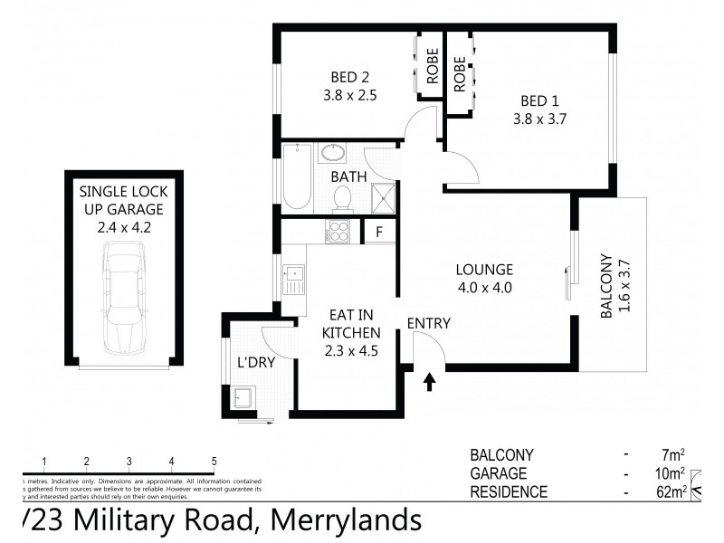 2/23 Military Road, Merrylands NSW 2160
