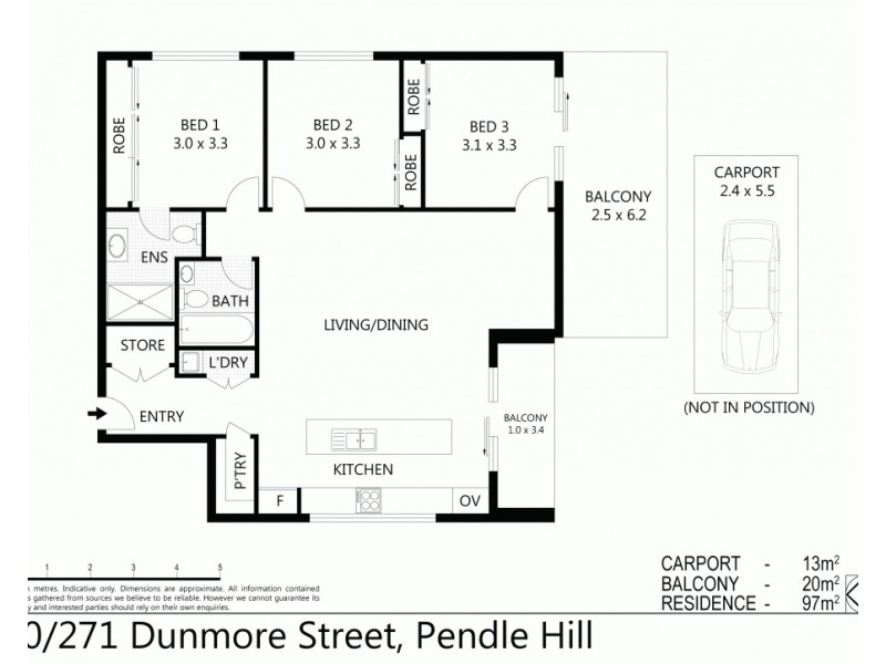 10/271 Dunmore Street, Pendle Hill NSW 2145 Floorplan