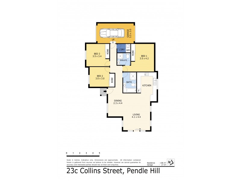 23c Collins Street, Pendle Hill NSW 2145 Floorplan