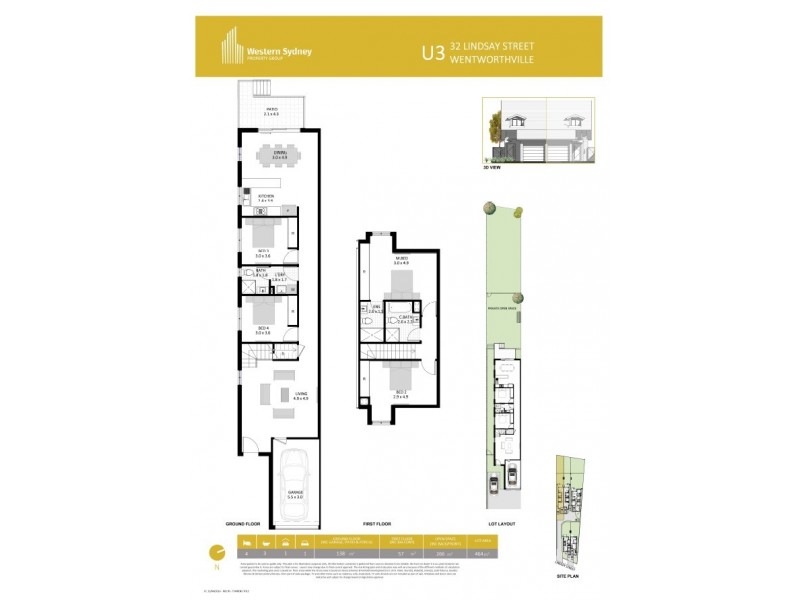 32B Lindsay Street, Wentworthville NSW 2145 Floorplan