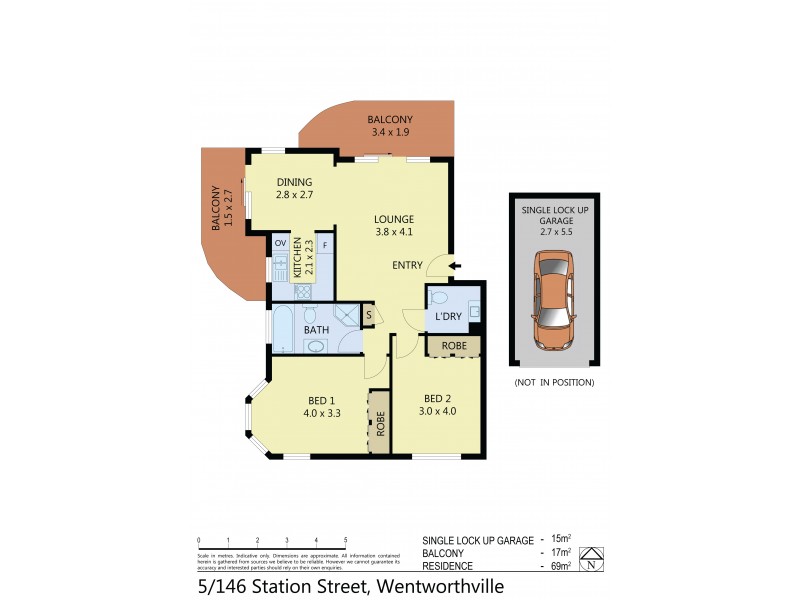 5/146 Station Street, Wentworthville NSW 2145 Floorplan