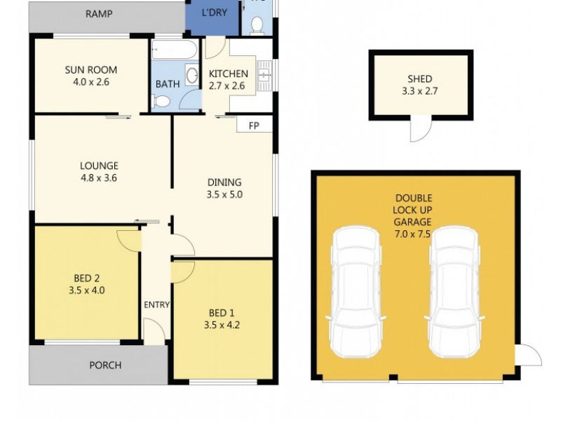 195 Wentworth Avenue, Pendle Hill NSW 2145 Floorplan