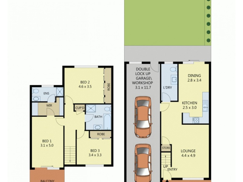 7/34-36 Carinya Street, Blacktown NSW 2148 Floorplan