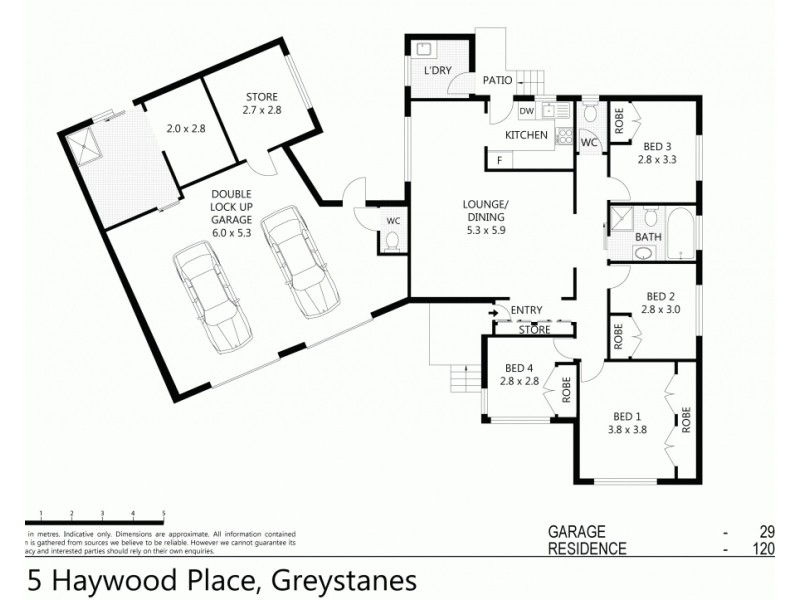 15 Haywood Place, Greystanes NSW 2145 Floorplan