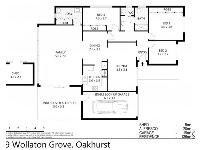 29 Wollaton Grove, Oakhurst NSW 2761 Floorplan