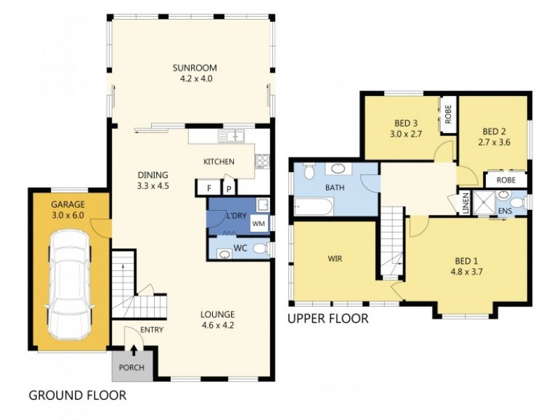 1/57 Killeen street, Wentworthville NSW 2145 Floorplan