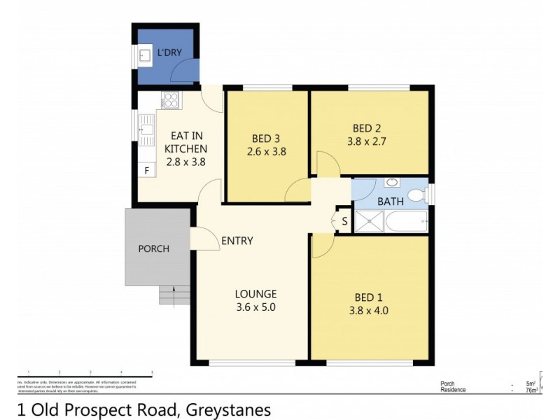 261 Old Prospect Road, Greystanes NSW 2145 Floorplan