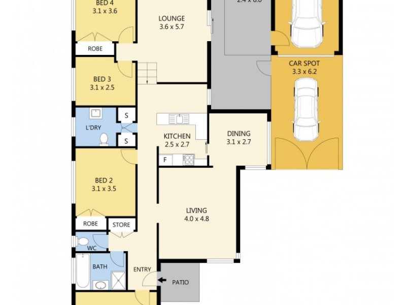 37 The Crescent, Toongabbie NSW 2146 Floorplan