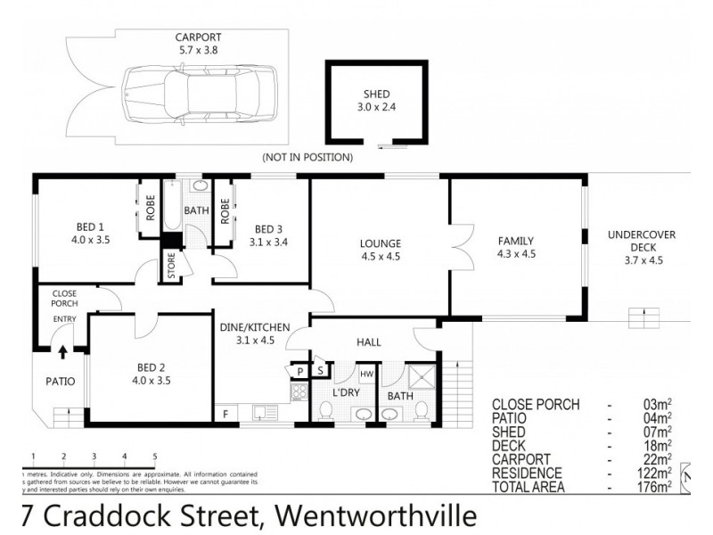 27 Craddock Street, Wentworthville NSW 2145 Floorplan
