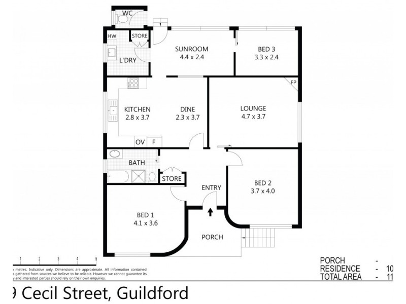 39 Cecil Street, Guildford NSW 2161 Floorplan
