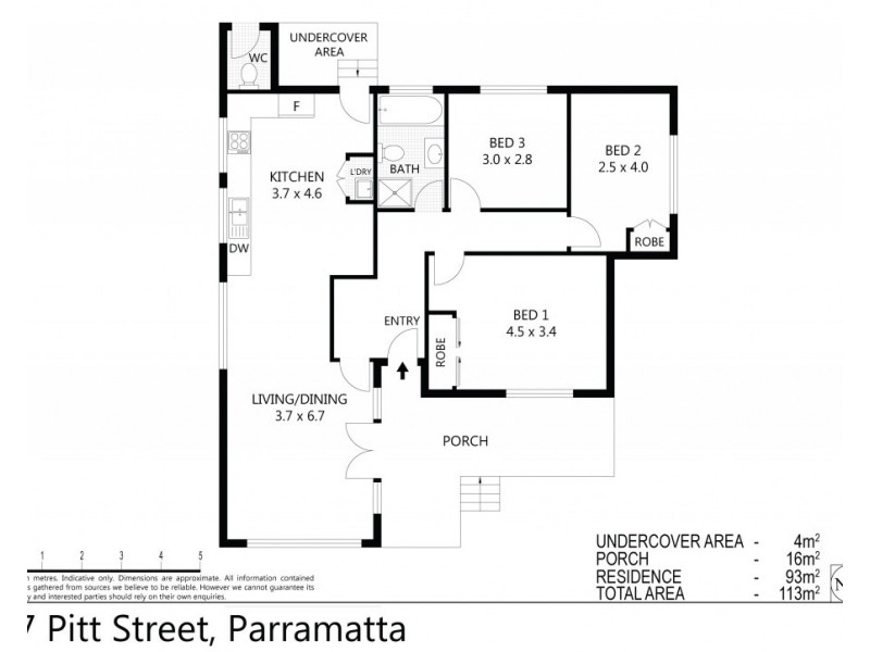 47 Pitt Street, Parramatta NSW 2150 Floorplan